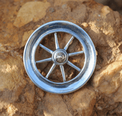 TARANIS WHEEL, CELTIC REPLICA, SILVER - PENDANTS