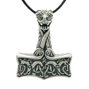 THOR'S HAMMER, OSEBERG STYLE, PENDANT, SILVER 925 - PENDANTS