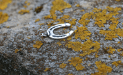 HORSESHOE, SILVER PENDANT - PENDANTS