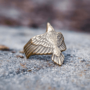 CORVUS, RABE, RING AUS BRONZE - RINGE - BRONZE