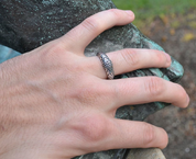 BAGUE VIKING, ORUPGÅRD, DANEMARK, ARGENT STERLING, AG 925 - ANNEAUX