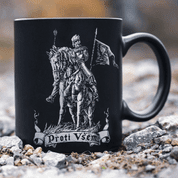 JAN ŽIŽKA - AGAINST ALL, BOHEMIAN HUSSITE WARLORD, MUG - MUGS, GOBLETS, SCARVES