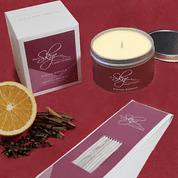 WINTER WARMER TRAVEL CONTAINER, SCENTED CANDLE - SCENTED CANDLES