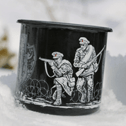 CZECHOSLOVAK LEGION ENAMEL MUG - MUGS, GOBLETS, SCARVES