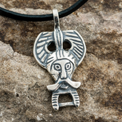 SILVER ODIN PENDANT, RIBE, AG 925 - PENDANTS