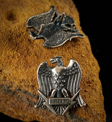 AQUILA, RÖMISCHES EAGLE SPQR, BRONZE, GÜRTEL CONCHO - BELT ACCESSORIES