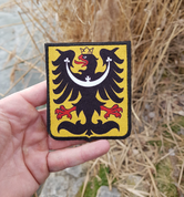 SILESIA - COAT OF ARMS, VELCRO PATCH - PATCHES UND MARKIERUNG