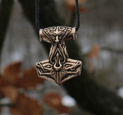 MARTEAU DE THOR - TÓR, PENDENTIF, BRONZE - PENDENTIFS, COLLIERS