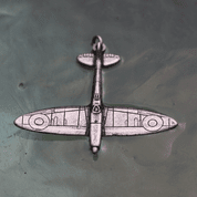 SUPERMARINE SPITFIRE, AIRCRAFT PENDANT, ZINC - ALL PENDANTS, OUR PRODUCTION