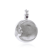 MOTHER MOON, SILVER PENDANT - ANHÄNGER - SCHMUCK, SILBER