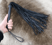 LEATHER QUIRTS, BLACK - KEYCHAINS, WHIPS, OTHER