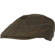 WOOL BLEND BAKER BOY HAT TWEED BROWN JACK PYKE OF ENGLAND - CAPS, HATS FROM IRELAND