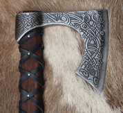 RINGERIKE VIKING AXE, ETCHED - AXES, POLEWEAPONS
