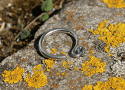 SLAVIC HAIR JEWELS, SILVER - EARRINGS