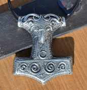 SCANIA, THOR HAMMER, SCHWEDEN, ANHÄNGER, PEWTER - WIKINGERAMULETTE