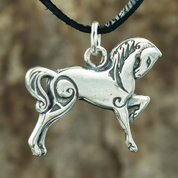 CELTIC HORSE, SILVER PENDANT - PENDANTS