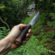 VLAD, EARLY MEDIEVAL FORGED KNIFE - KNIVES