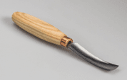 K6L/15 – COMPACT LONG BENT GOUGE. SWEEP №6 - FORGED CARVING CHISELS