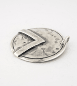 SPARTA, SPARTANER SCHILD, ANHÄNGER, SILBER 925 - ANHÄNGER - SCHMUCK, SILBER