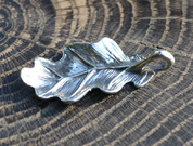 OAK LEAF, PENDANT, STERLING SILVER - PENDANTS