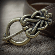 VIKING BELT - BRASS BUCKLE AND STRAP END - BELTS