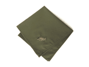 FISHING HANDKERCHIEF WITH CARP EMBROIDERY - TIES, BOW TIES, HANDKERCHIEFS