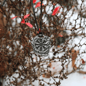 ÆGISHJÁLMUR - HELM OF AWE, MAGICAL AMULET, ICELAND, ZINC - VIKING PENDANTS