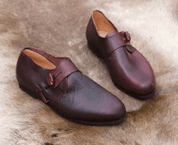 HASTEN, CHAUSSURES HISTORIQUES EN CUIR - VIKING - CHAUSSURES VIKING ET SLAVES