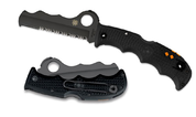 C79 ASSIST RESCUE FOLDER, SPYDERCO, NOIR - LAMES - TACTIQUE, COMBAT, D'ATTAQUE