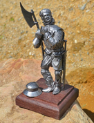 MERCENARY, HISTORICAL TIN STATUE - PEWTER FIGURES