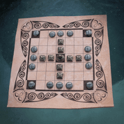 FIDCHELL, A CELTIC BOARD GAME VERSION CÚ CHULAINN WITH A LEATHER BOARD - CELTIC BOARD GAMES