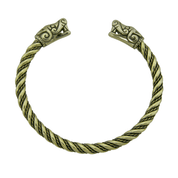 BURG, WIKINGER, ARMBAND, MESSING - WIKINGER, SLAWISCHE, KELTISCHE ARMBÄNDER - BRONZE