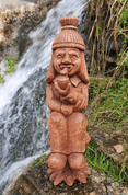 WASSERMANN, HOLZGESCHNITZTE FIGUR AUS DEN KARPATEN - HOLZFIGUREN