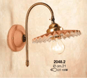 POMPEII CERAMIC WALL LAMP 2048-2 - WALL LAMPS