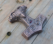 MÚSPELLHEIM FROM A FIRE, THOR'S HAMMER, PENDANT - METAL MUSIC JEWELS