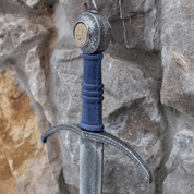 DOMO ET PATRIA ETCHED SINGLE-HANDED MEDIEVAL SWORD FULL TANG - MEDIEVAL SWORDS