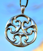 CELTIC KNOT OF LIFE, REPLICA, I. CENTURY, PENDANT, SILVER 925, 11 G - PENDANTS