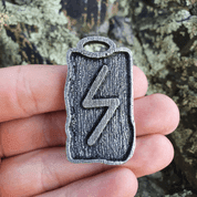 SOWULO - RUNE PENDANT, ZINC - RUNENANHÄNGER