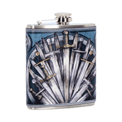 MEDIEVAL SWORD HIP FLASK 7OZ - BOTTLES, HIP FLASKS