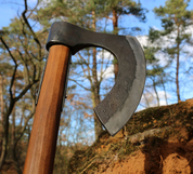 ROLLO, FORGED VIKING AXE - AXES, POLEWEAPONS