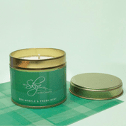 BOG MYRTLE AND FRESH MINT TRAVEL CONTAINER - SCENTED CANDLES