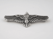 FLIEGENDE KRÄHE - ANHÄNGER, SILBER - ANHÄNGER - SCHMUCK, SILBER