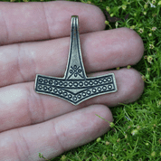 THOR'S HAMMER, DENMARK, ROMERSDAL, ZINC ANTIQUE BRASS - ALL PENDANTS, OUR PRODUCTION