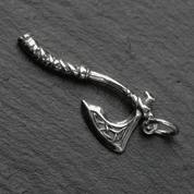 WARIOR'S AXE, PENDANT SILVER 925 - PENDANTS