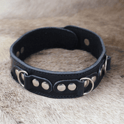 LEATHER COLLAR LINED WITH SOFT FELT - KEYCHAINS, WHIPS, OTHER