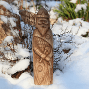 PERUN, HAND CARVED STATUE - HOLZFIGUREN