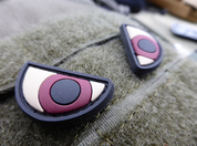 ANGRY EYES, 3D VELCRO PATCH - PATCHES UND MARKIERUNG