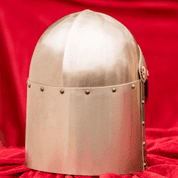 PŘILBA HRNEC ITALSKÝ, MOSAZ - MEDIEVAL HELMETS