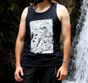 RAGNARÖK, VIKING TANK TOP, BLACK AND WHITE - TANK TOPS