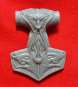 MARTEAU DE THOR - TÓR, PENDENTIF, D'ARGENT - PENDENTIFS